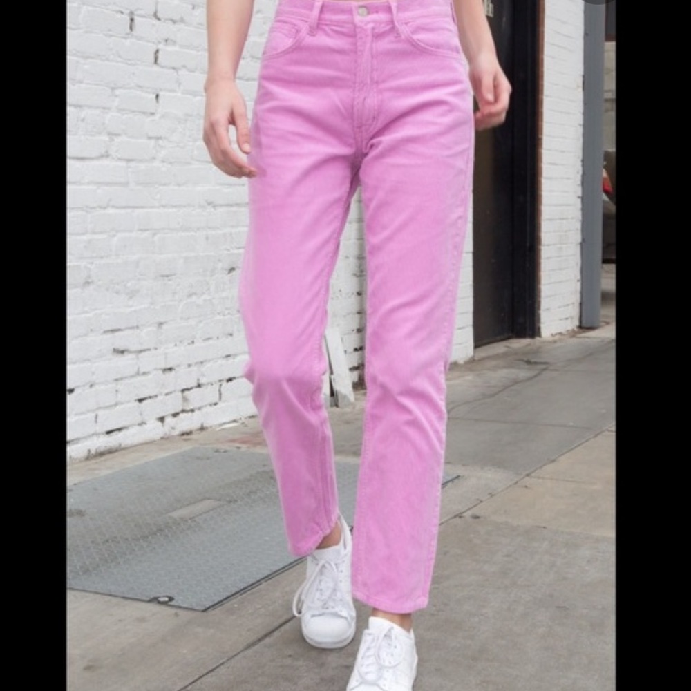 pink brandy pants